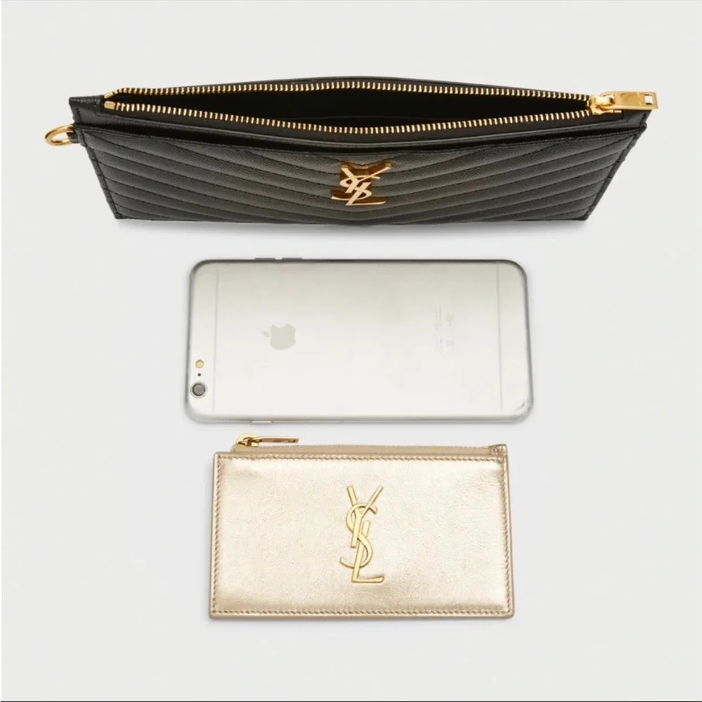 Crema YSL wristlet crossbody - Picture 14 of 17